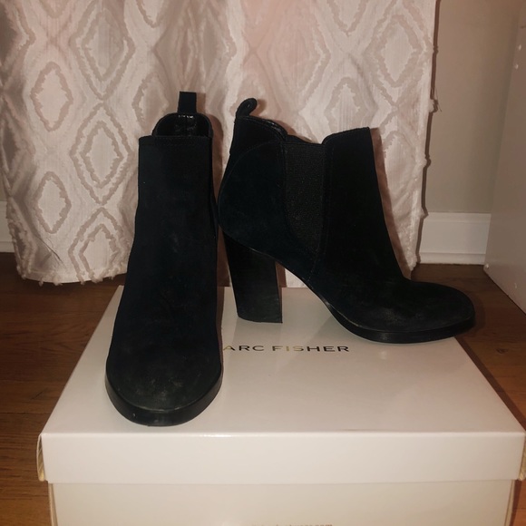Marc Fisher - MFSaint black bootie - Picture 1 of 7